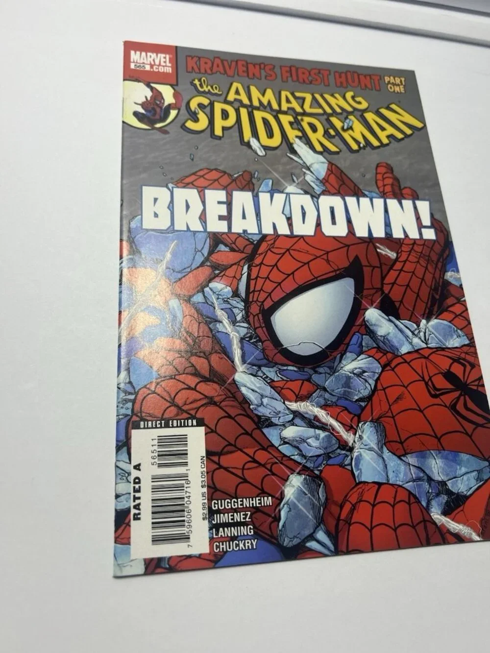 Amazing Spider-Man #565 (Marvel Comics September 2008) Comic Book